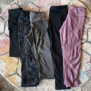(bundle) Set of workout tights - XS
